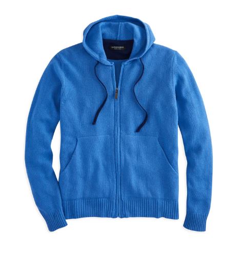 Full Zip Cashmere Hoodies